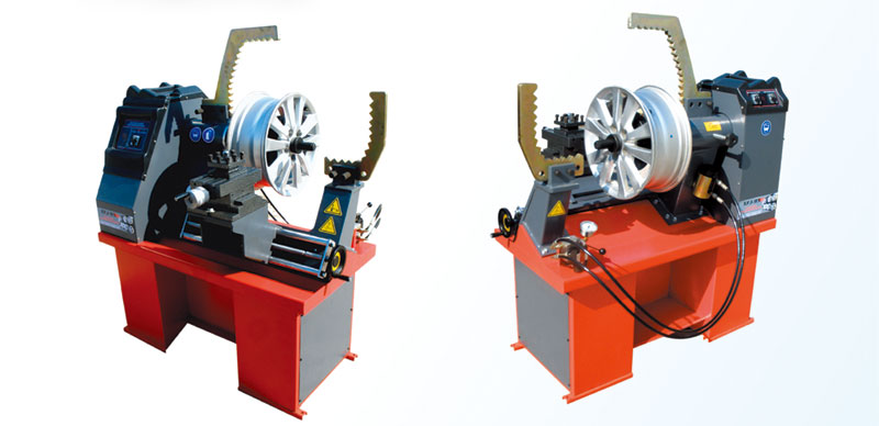 Aluminum-rim-straightening-machine